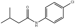 ButanaMide, N-(4-chlorophenyl)-3-Methyl- Struktur