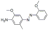 4-[(2-methoxyphenyl)azo]-5-methyl-o-anisidine  Struktur