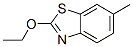 Benzothiazole, 2-ethoxy-6-methyl- (9CI) Struktur