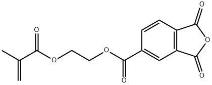 4-METHACRYLOXYETHYL TRIMELLITIC ANHYDRIDE Struktur