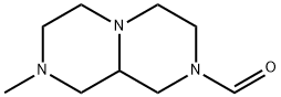 2H-Pyrazino[1,2-a]pyrazine-2-carboxaldehyde,octahydro-8-methyl-(9CI) Struktur