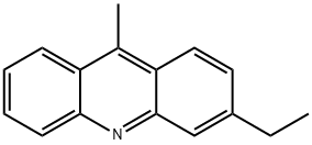 Acridine, 3-ethyl-9-methyl- (9CI) Struktur