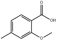 2-METHOXY-4-METHYLBENZOIC ACID Struktur