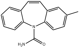 2-METHYL-5H-DIBENZ[B,F]AZEPINE-5-CARBOXAMIDE Struktur