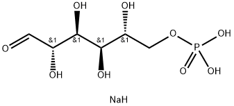 D-MANNOSE 6-PHOSPHATE MONOSODIUM SALT Struktur