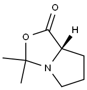 1H,3H-Pyrrolo[1,2-c]oxazol-1-one,tetrahydro-3,3-dimethyl-,(7aS)-(9CI) Struktur