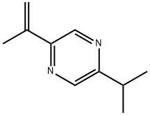 Pyrazine, 2-(1-methylethenyl)-5-(1-methylethyl)- (9CI) Struktur