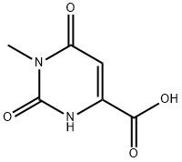 1-methylorotic acid Struktur