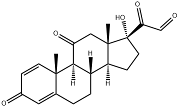 Prednisone 21-Aldehyde Struktur