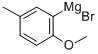 2-METHOXY-5-METHYLPHENYLMAGNESIUM BROMIDE Struktur