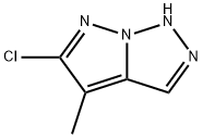 1H-Pyrazolo[1,5-c][1,2,3]triazole,  5-chloro-4-methyl- Struktur