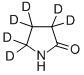 2-PYRROLIDINONE-3,3,4,4,5,5-D6 Struktur