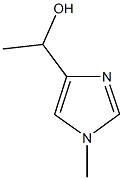 1H-Imidazole-4-methanol, α,1-dimethyl- Struktur