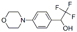 p-morpholino-alpha-(trifluoromethyl)benzyl alcohol Struktur