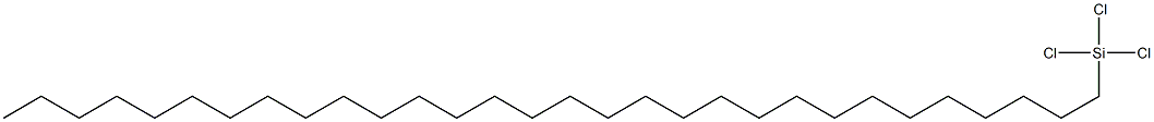 N-TRIACONTYLTRICHLOROSILANE Struktur