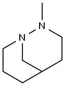 8-methyl-1,8-diazabicyclo[3.3.1]nonane Struktur