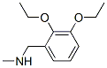 Benzenemethanamine, 2,3-diethoxy-N-methyl- (9CI) Struktur