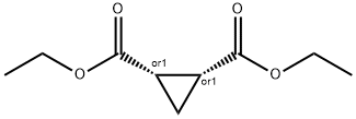 Diethyl cis-cyclopropane-1,2-dicarboxylate Struktur