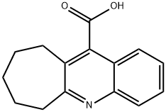 7,8,9,10-TETRAHYDRO-6H-CYCLOHEPTA[B]QUINOLINE-11-CARBOXYLIC ACID Struktur