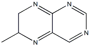 Pteridine, 6,7-dihydro-6-methyl-, (+)- (9CI) Struktur