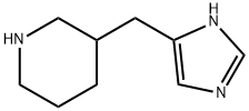 Piperidine,  3-(1H-imidazol-4-ylmethyl)-  (9CI) Struktur