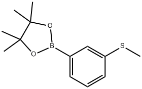 3-(METHYLTHIO)PHENYLBORONIC ACID PINACOLATE price.