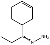 1-Propanone,  1-(3-cyclohexen-1-yl)-,  hydrazone Struktur