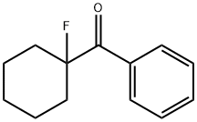 Methanone, (1-fluorocyclohexyl)phenyl- (9CI) Struktur