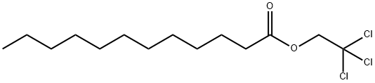 2,2,2-TRICHLOROETHYL LAURATE Struktur