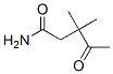 Pentanamide, 3,3-dimethyl-4-oxo- (9CI) Structure