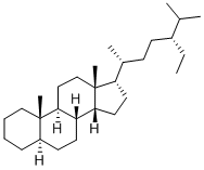 ALPHA, BETA, BETA 20R 24R-ETHYLCHOLESTANE Struktur