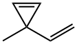 3-Methyl-3-vinyl-1-cyclopropene Struktur