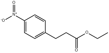 3-(4-NITRO-PHENYL)-PROPIONIC ACID ETHYL ESTER Structure