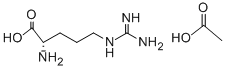 L-Arginine acetate Structure