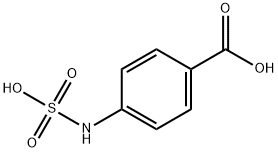 4-(Sulfoamino)benzoic acid Struktur