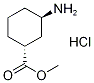 Methyl trans-3-aMinocyclohexanecarboxylate hydrochloride, 97% Struktur