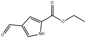 ethyl 4-formyl-1H-pyrrole-2-carboxylate Struktur