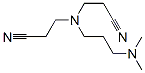 3,3'-[[3-(dimethylamino)propyl]imino]bispropiononitrile Struktur