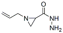 2-Aziridinecarboxylicacid,1-(2-propenyl)-,hydrazide(9CI) Struktur