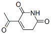 2,6(1H,3H)-Pyridinedione, 5-acetyl- (9CI) Struktur