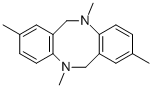 2,5,8,11-TETRAMETHYL-5,6,11,12-TETRAHYDRO-DIBENZO[B, F][1,5]DIAZOCINE Struktur