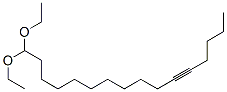 16,16-Diethoxy-5-hexadecyne Struktur
