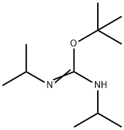 2-TERT-BUTYL-1,3-DIISOPROPYLISOUREA Struktur