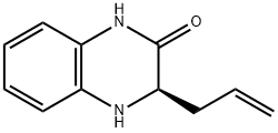 2(1H)-Quinoxalinone,3,4-dihydro-3-(2-propenyl)-,(3R)-(9CI) Struktur