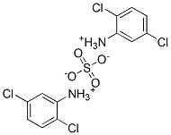 bis(2,5-dichloroanilinium) sulphate Struktur