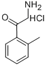 2-AMINO-1-O-TOLYL-ETHANONE HYDROCHLORIDE Struktur