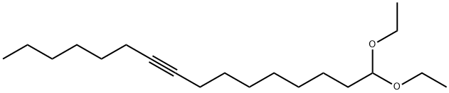 16,16-Diethoxy-7-hexadecyne Struktur