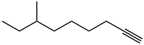 7-METHYL-1-NONYNE Struktur