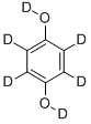 HYDROQUINONE-D6 Struktur