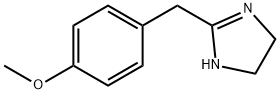 1H-Imidazole,4,5-dihydro-2-[(4-methoxyphenyl)methyl]- Struktur